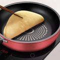 Nonstick Steak Frying Pan Non Sticking Lid Induction Cookers Qme China Mainland