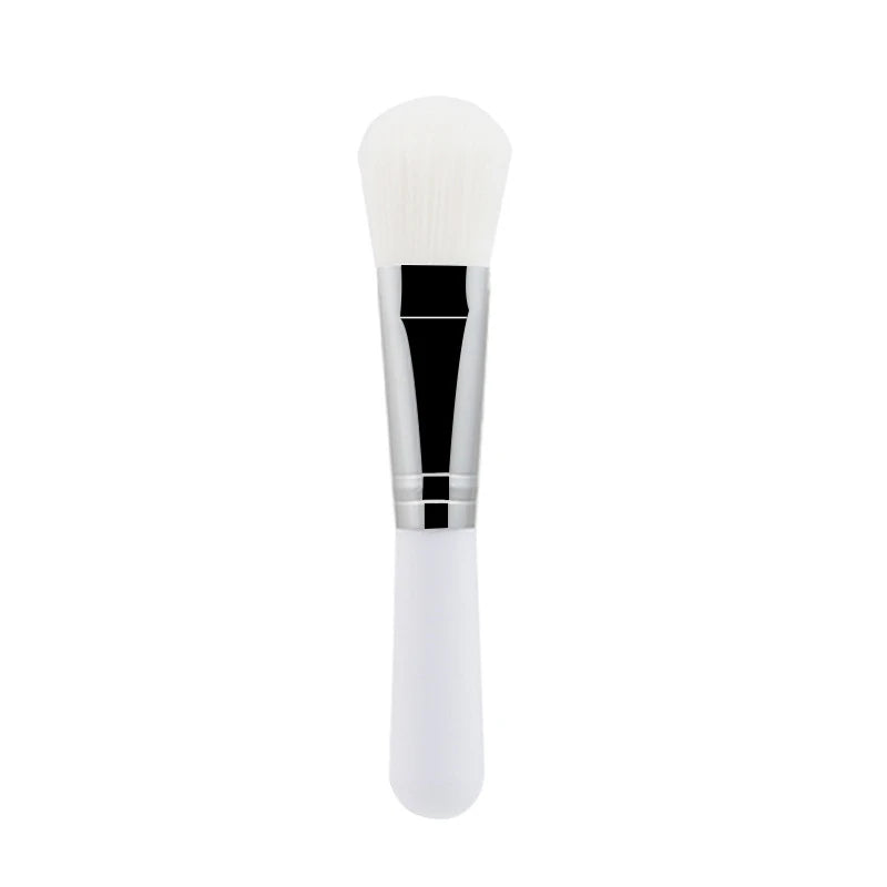 1PC Professional Double Ending Soft Bristle Silicone Wear-resistant Facial Flexible Mask Brush Skin Care Cleaning Beauty Tools Qme