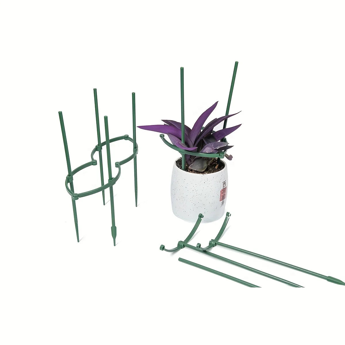 1 Balcony Potted Plant Flower Rack Support Succulent Single-layer Qme