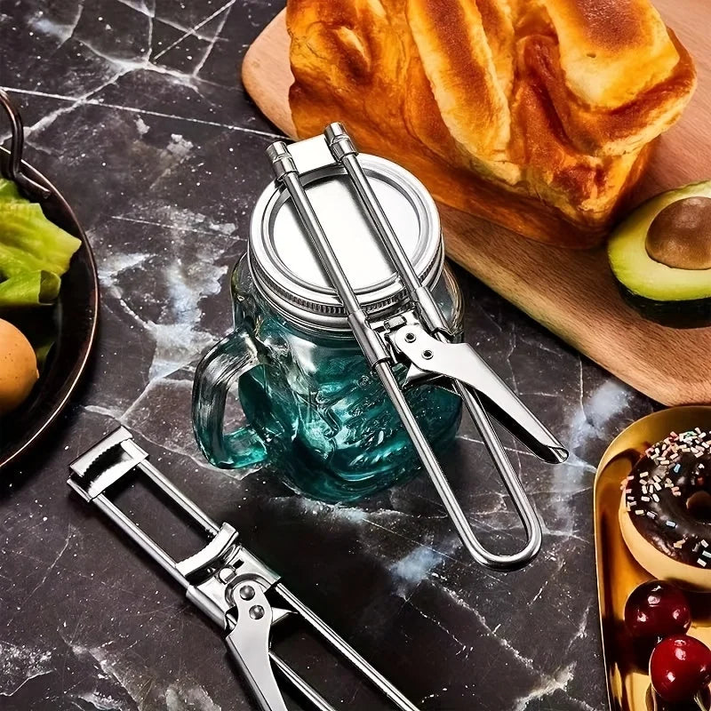 1 stainless steel adjustable can opener Qme