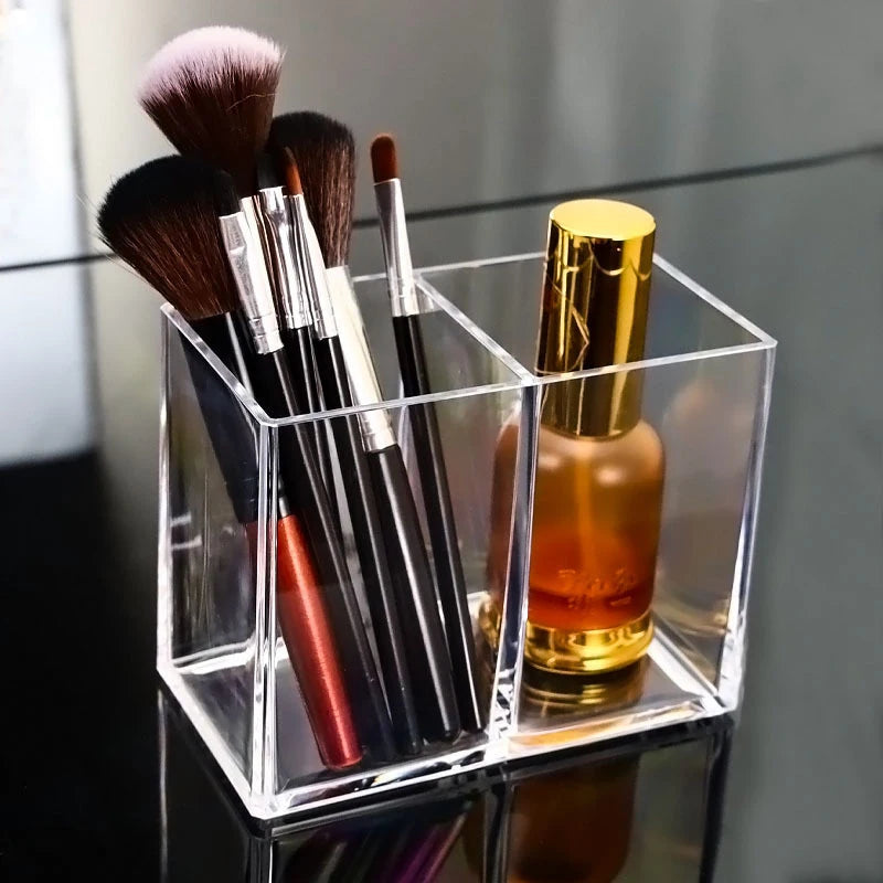Pencil Brush Holder Organizer Containers Storage Box Cosmetics Makeup Qme onesize