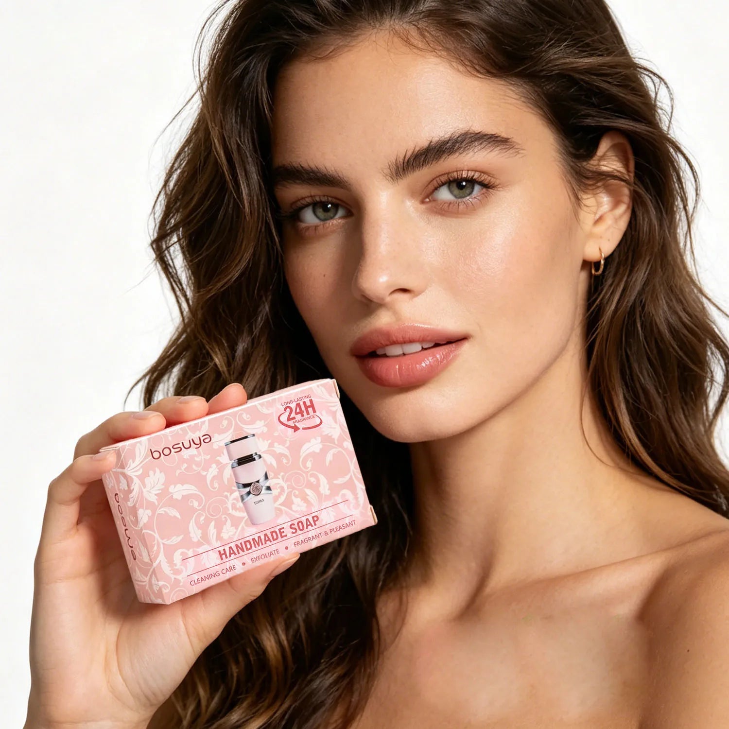 Fragrance Handmade Soap Long-lasting Deep Cleansing Suitable Face Qme 1PCS