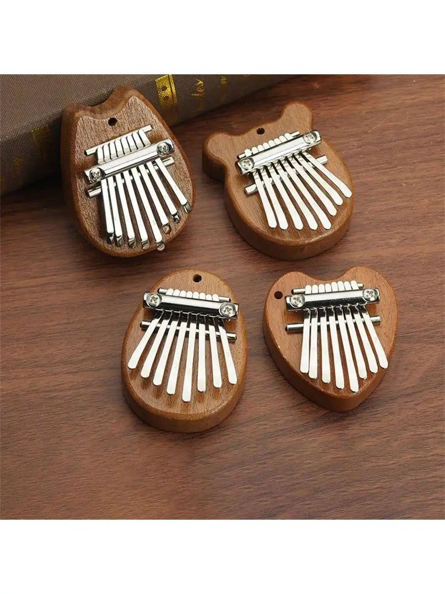 8 Key Kalimba Exquisite Finger Thumb Piano Marimba Musical Good Qme