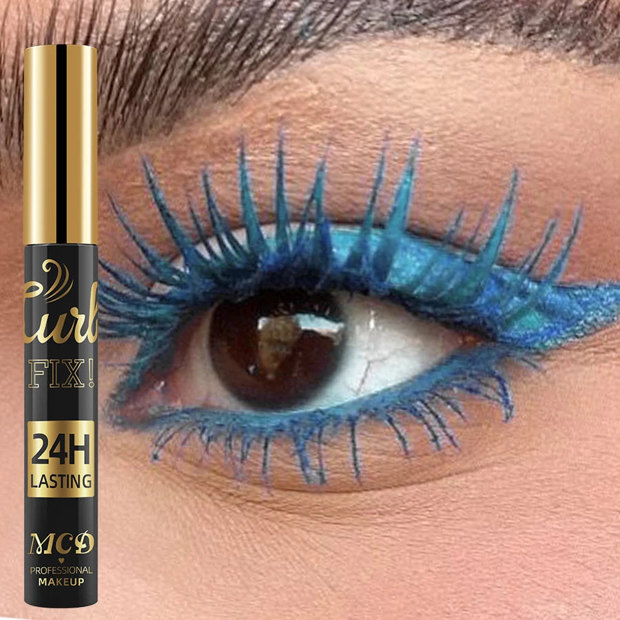 5D Waterproof Mascara Vibrant 9 Color-lasting Curl Ink Formula Qme