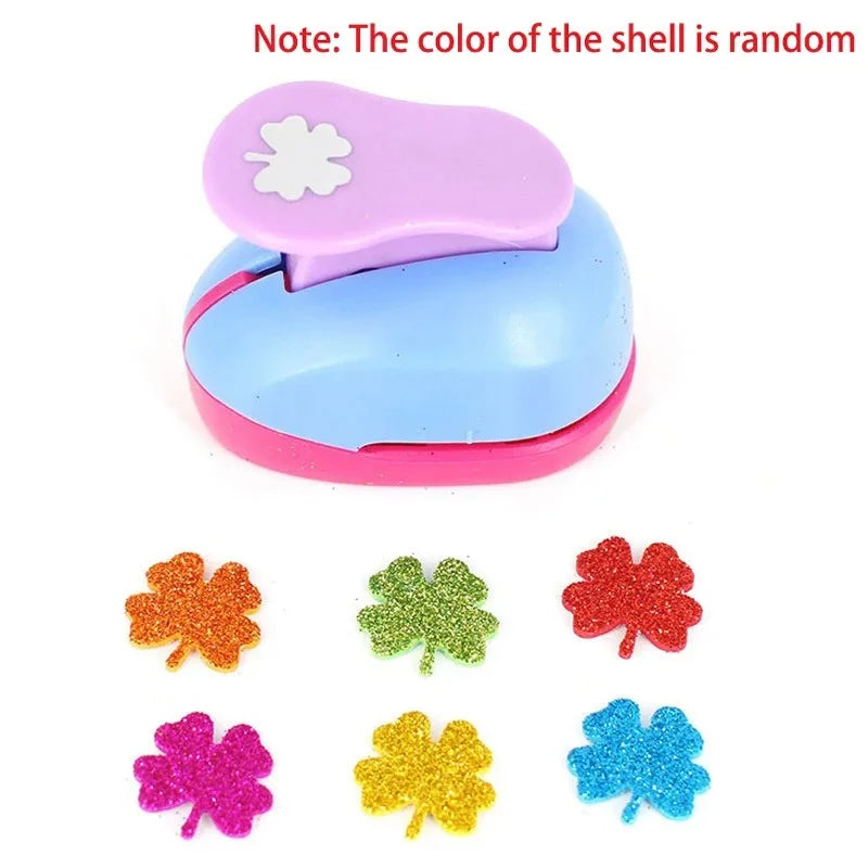 Flower Punch Furador 5*3*4.5cm Diy Paper Cut Eva Foam Maker Puncher Scrapbooking Labor Saving for Hole Punch Embossing Qme E