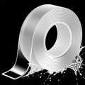 1-10m Ultra-strong Double-sided Adhesive Nano Tape Clear Removable Waterproof Extra Strong Sticky Strip Heavy-duty Two Side Tape Qme Transparent 5M 1mm|30mm|China Mainland