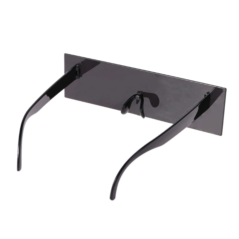1Pc New Fancy Glasses Photobooth Props Censorship Black Eye Covered Bar Internet Sunglasses for Costume Xmas Party Cosplay Qme