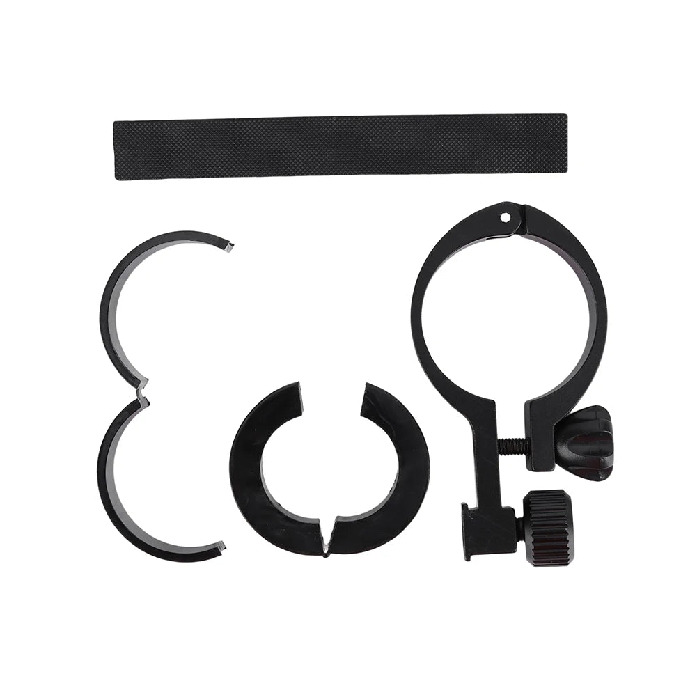 Bicycle Light Front Bracket Aluminum Alloy Bike Lamp Support Rack Lightweight Bicycle Light Mounting Bracket Bicycle Accessories Qme