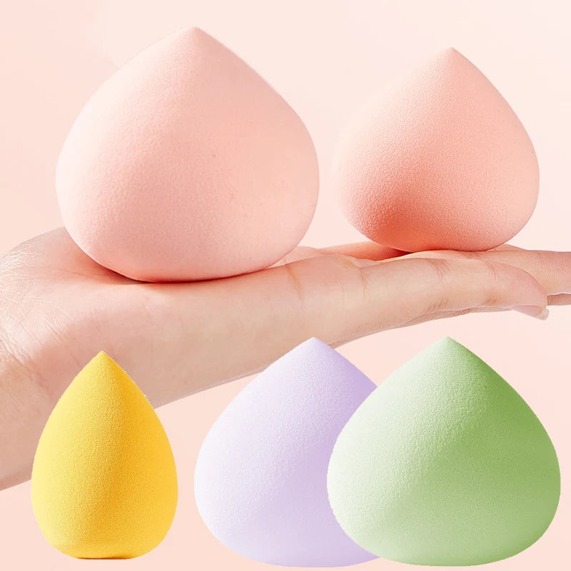 Peach Water Drop Gourd Makeup Sponge Professional Cosmetic Puff for Foundation Concealer Cream Make Up Blender Soft Sponge Qme