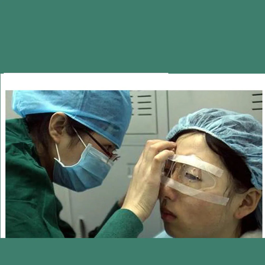 Eye Shields Ophthalmic Post-operative Protective Clear Plastic Porous Qme