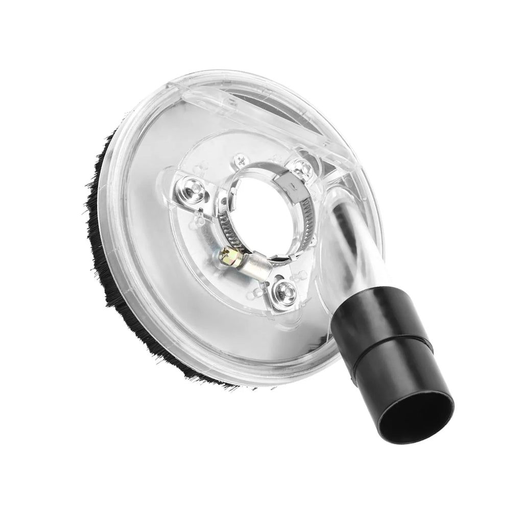 80-125mm Clear Dust Shroud for Angle Grinder Vacuum Cover Dry Grinding Dust Collection Guard Concrete Grinding Tool Qme