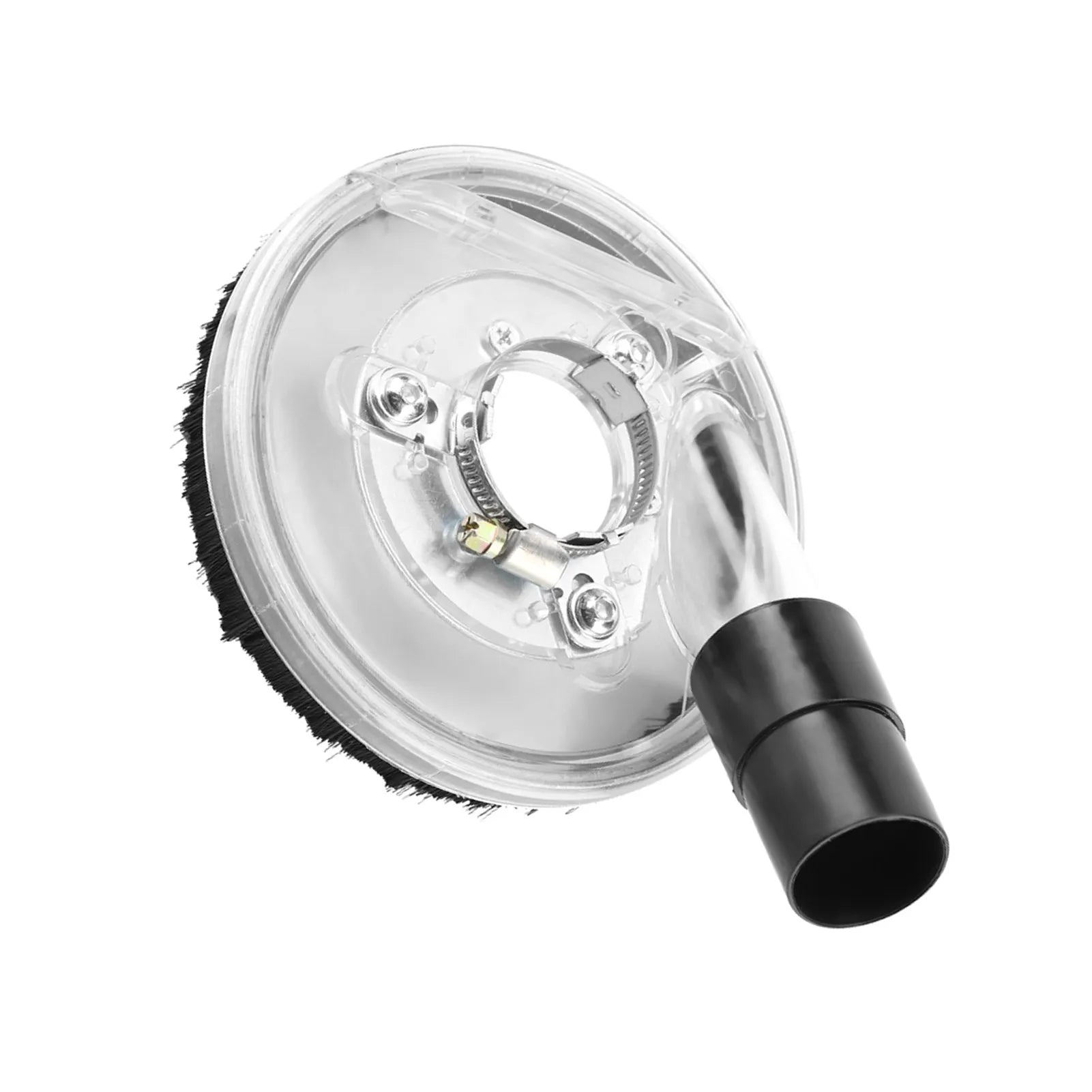 80-125mm Clear Dust Shroud for Angle Grinder Vacuum Cover Dry Grinding Dust Collection Guard Concrete Grinding Tool Qme