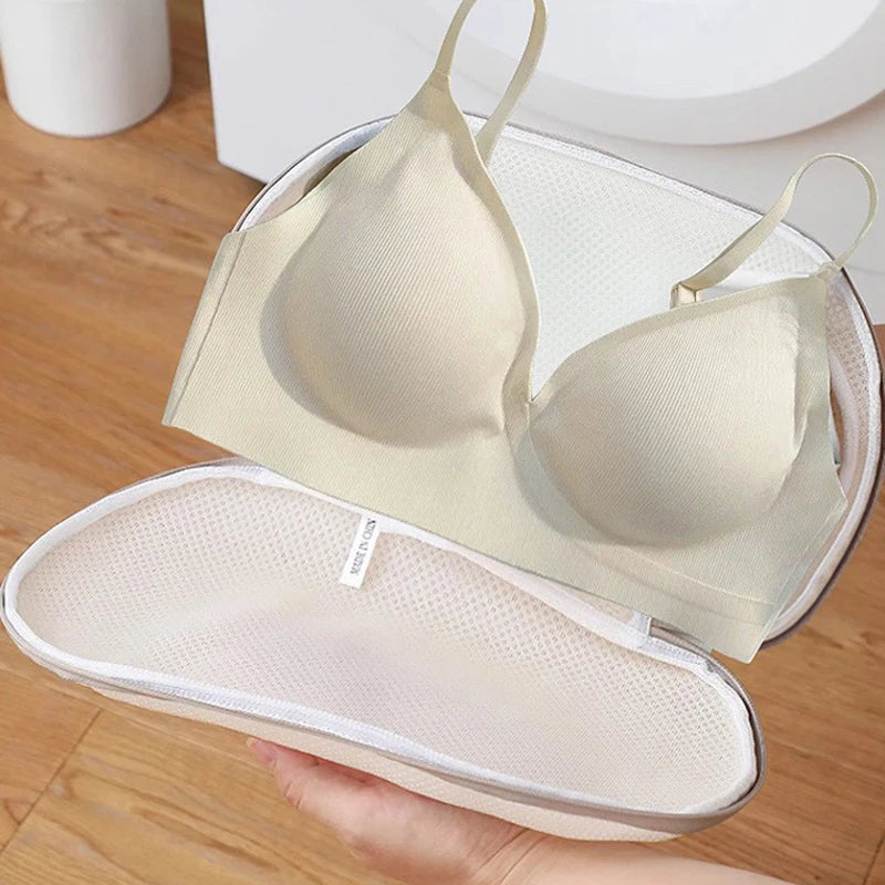 Anti Deformation Mesh Pocket Special Washing Machine Bra Laundry Bag Qme