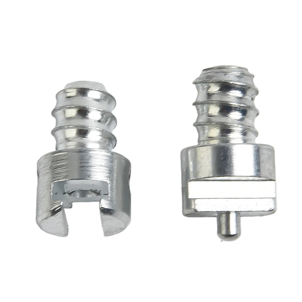 Brand New Spring Connector Galvanized Hot Sale Silver 16mm Carbon Steel Convenient For Electric Drill Pipe Dredge Qme