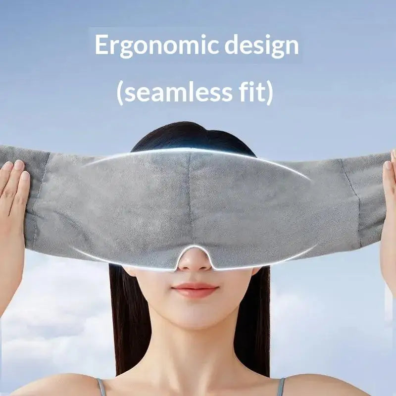 Relaxation Tool Gravity Sleep Mask Weighted Eye Light Blocking Qme