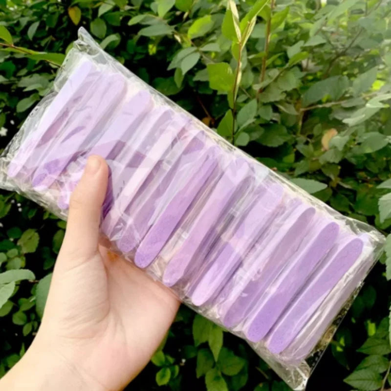 12/50PC Compressed Face Wash Wash Face Sponge Clean Face Disposable Powder Puff Face Cleansing Cotton Pad Cleansing Beauty Strip Qme Purple-50pcs