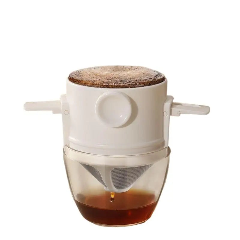 Coffee Filter Maker Stainless Steel Drip Tea Holder Reusable Qme