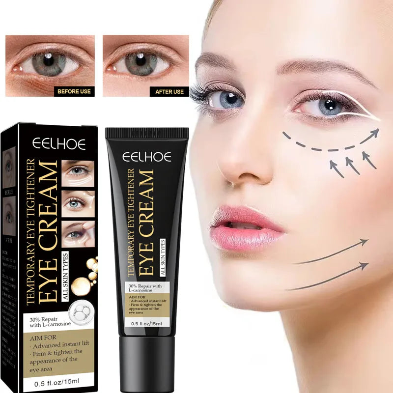 Instant Wrinkle Eye Cream Lifting Firming Eye SkinTightening Moisturizing Reducing Dark Circles Eye Bags Fading Eye Lines Eye Qme 1pc