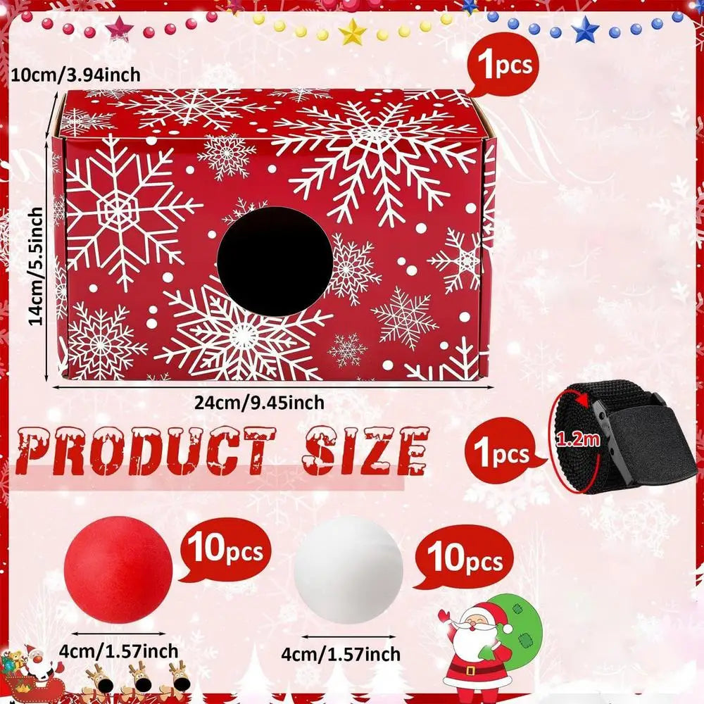 Shaking Balls Game Christmas Toys with Balls Multiplayer Party Swing Game Set for Kids Adults Boys Girls Thanksgiving Holiday Qme set