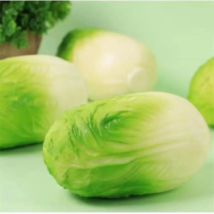 Cabbage Squishy Stress Relief Toy Soft Squeeze Sensory Realistic Qme