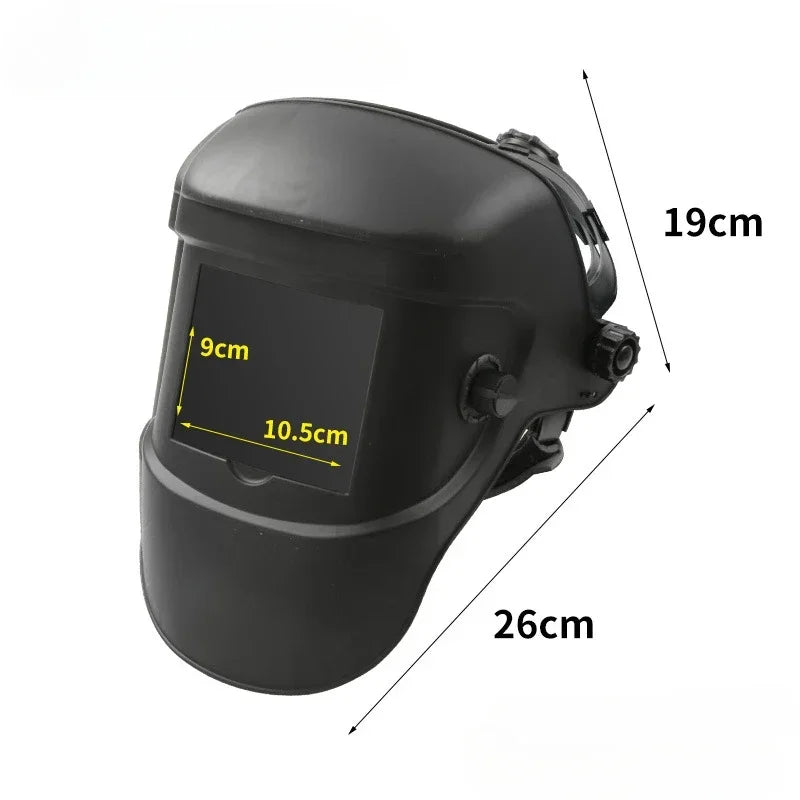 Fresh and Breathable Electric Welding Protective Mask, Welder Tools, Welding Glasses Qme