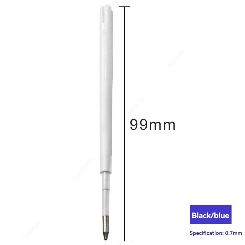 10-20pcs 0.7MM Ballpoint Pen Plastic G2 Refills Blue/Black Ink for Pens Writting Parts Office Stationery Qme