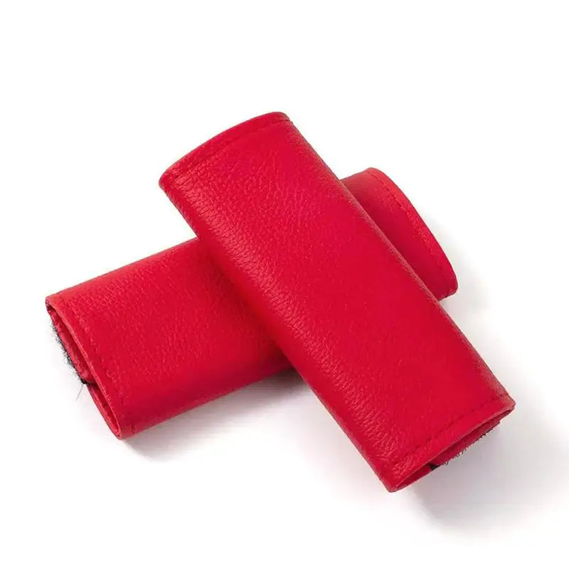 Car Door Inner Handle PU Leather Cover Protective Case Styling Qme G