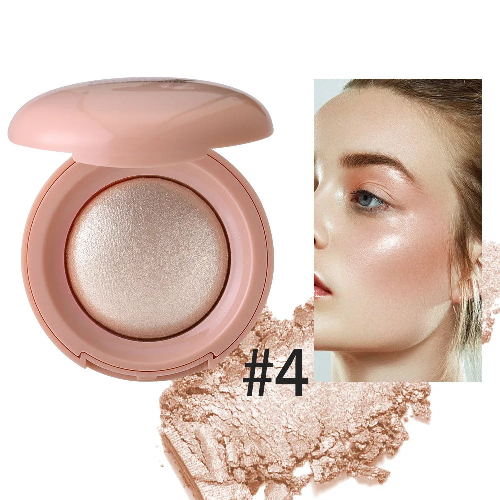 Monochrome Face Brightening Highlighter Lightweight Non-greasy Qme 04