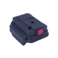 1 X Plastic Battery Adapter Connector Terminal Block For BL1830 BL1860 BL1815 Electric Tools For Maki-ta Lithium Battery Qme black
