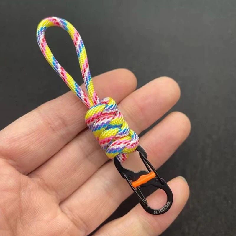 8-shaped Lock Portable Outdoor Lanyard Hanging Buckle Umbrella Rope Qme A8