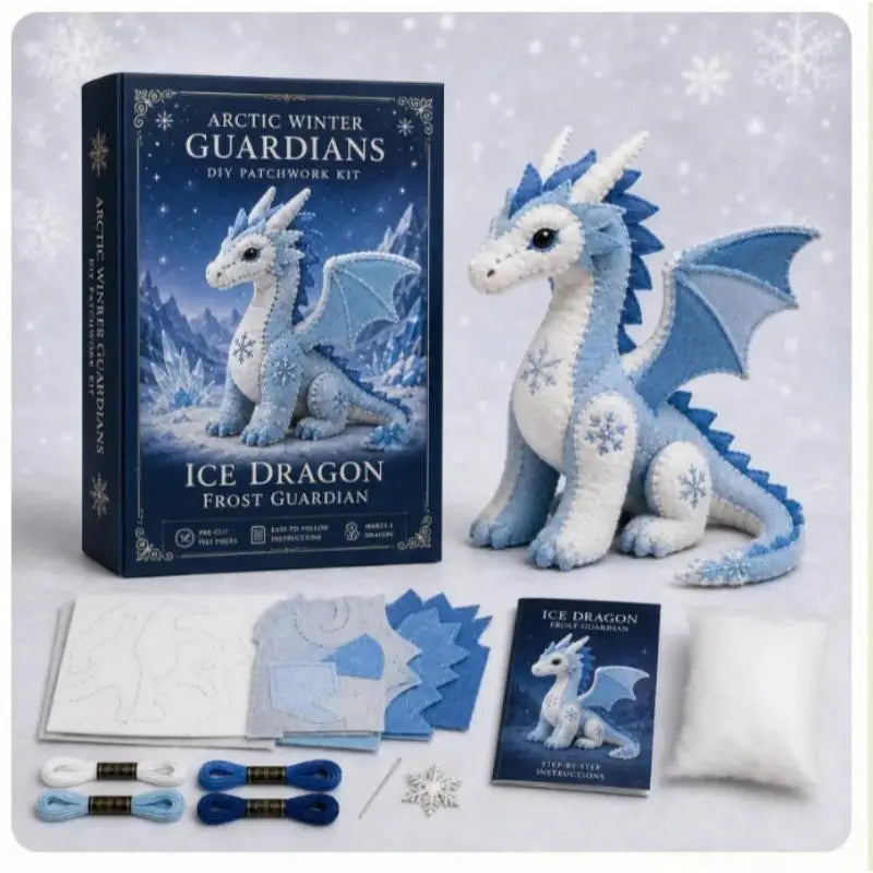3D Stuffed Animals Mythical Creature, Pre-Cut Handmade Craft Kit For Home Decor & Gift Qme A5
