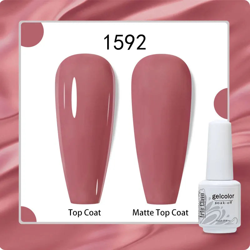 Arte Clavo Soak Off UV Gel Nail Polish Cosmetics Art Manicure Nails Qme