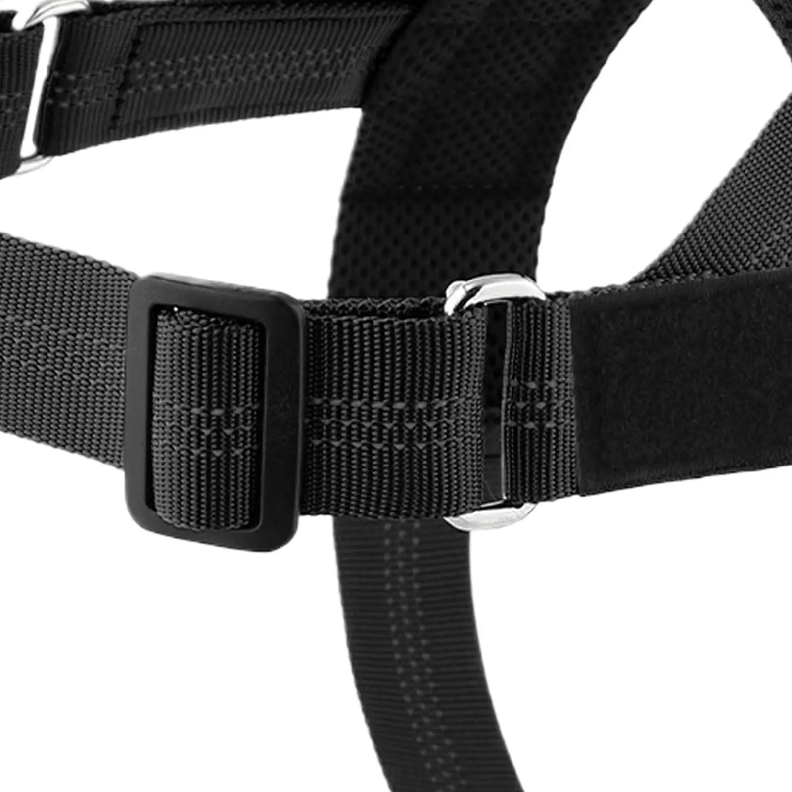 No Pull Dog Harness Breathable Mesh Adjustable Anti-choke Escape Qme