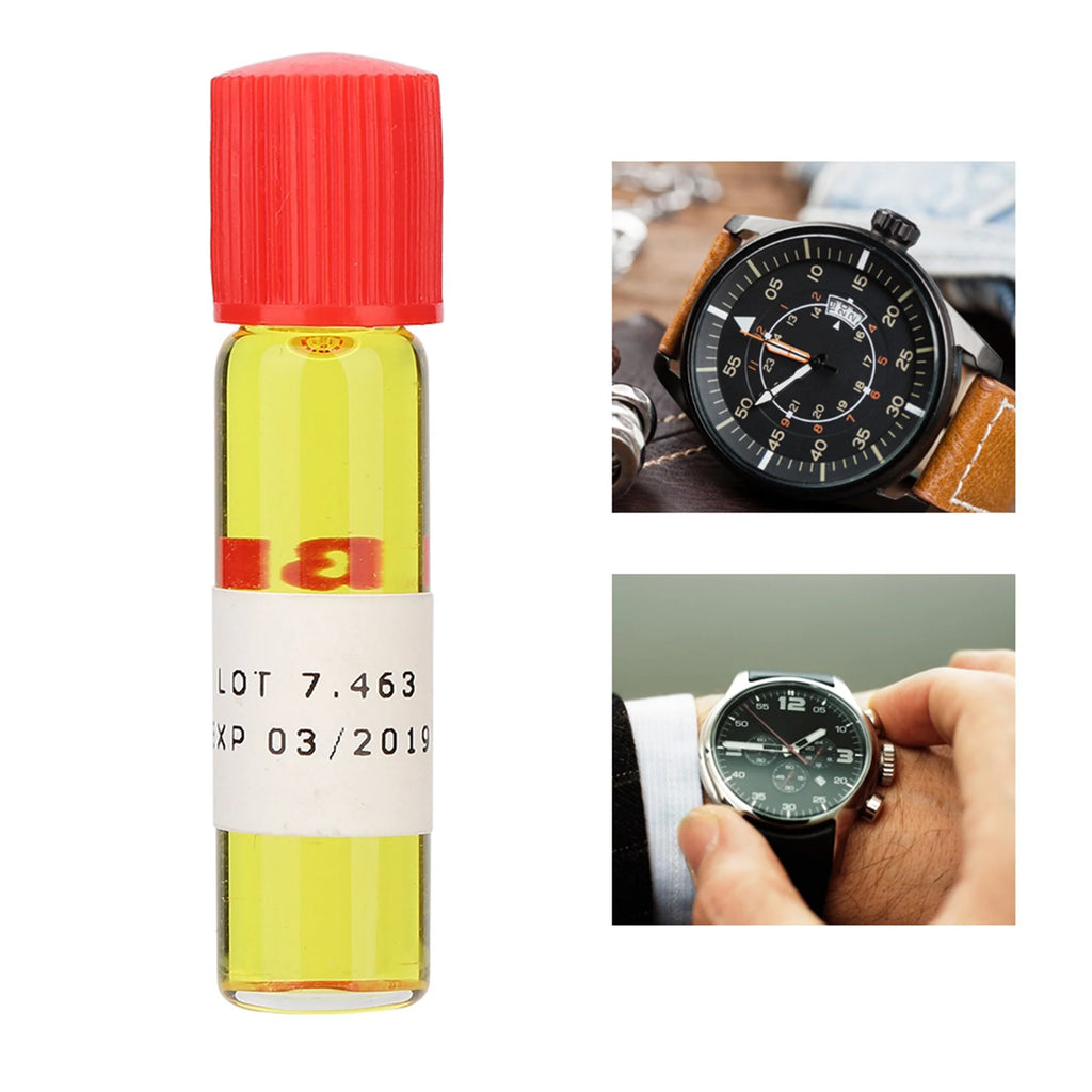 Watch Lubricant Watch Repair Oil Watch Repair Tool Watchmaker Watch Movement Repair Oil Lubricant Wristwatch 2ml Wristwatch Oil Qme