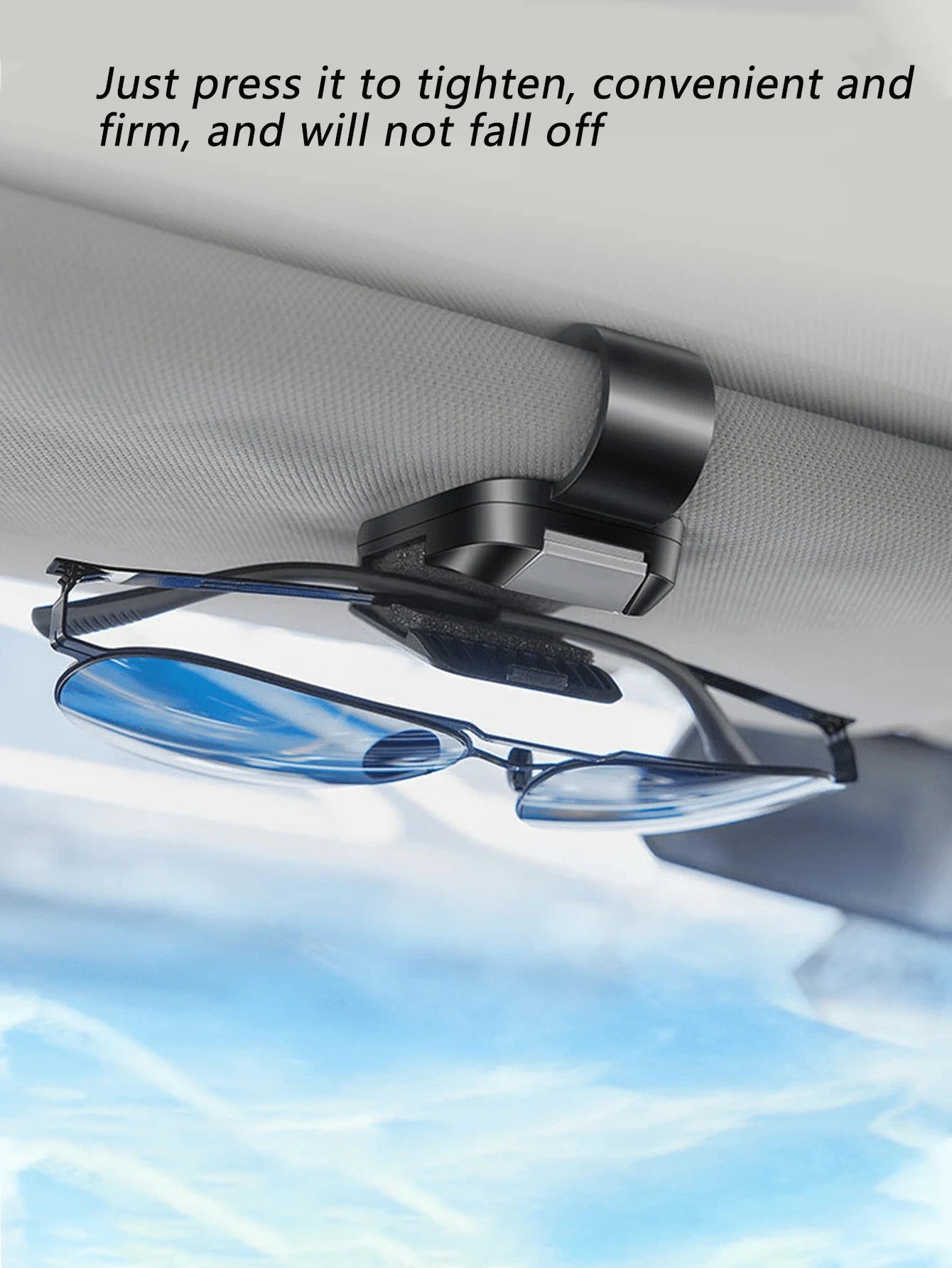 Car Glasses Clip Sunshade Easy Install Suitable All Models Access Qme