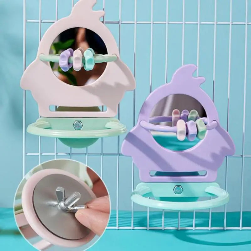 Grinding Teeth Stand Pole Gnawing Bird Toy Birdcage Accessories Qme
