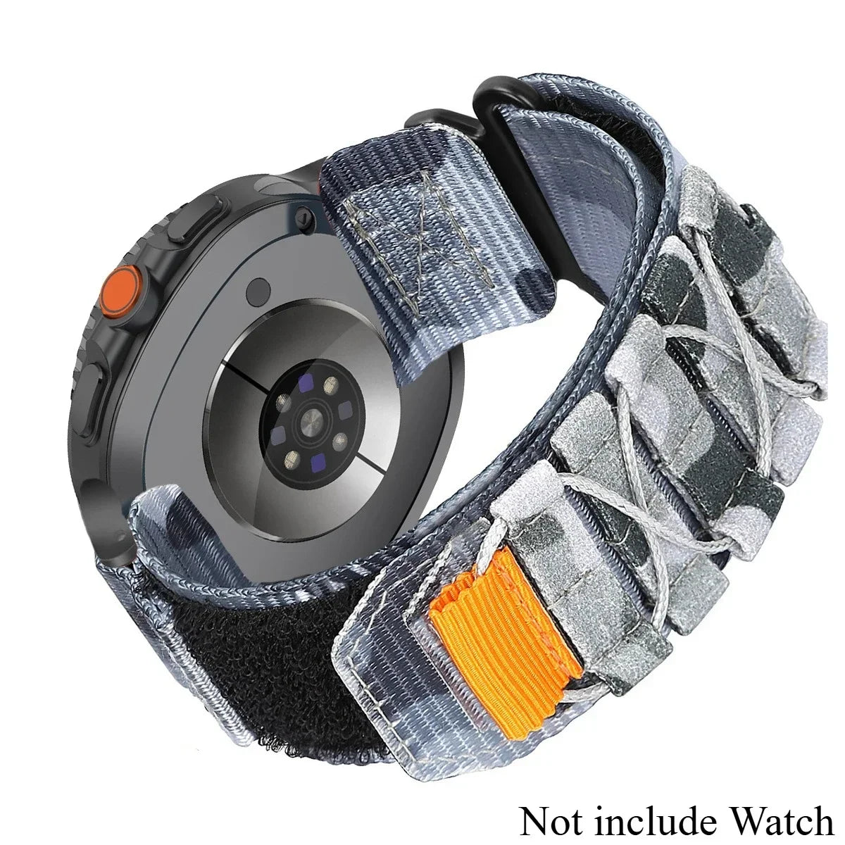 Nylon Strap Samsung Galaxy Watch Ultra 2 No Gaps Quick Fit Band