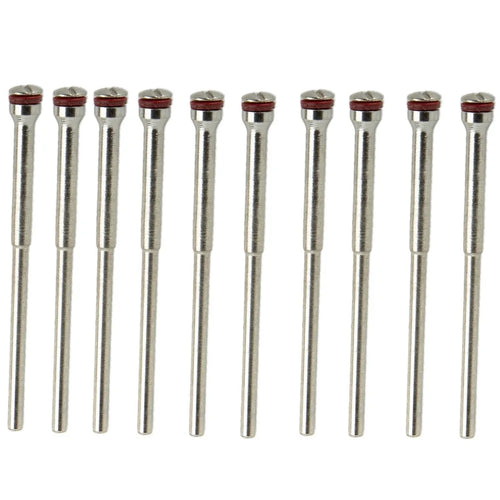 10pcs Polishing Shank Mandrel Burs Rotary Tool For Polisher Machine Tool 2.35mm Shaft Diameter: 3/32"- 2.35mm Qme