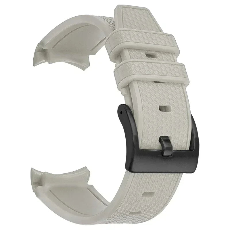 Watch Band for Omega X Swatch Joint MoonSwatch Speedmaster Curved End Rubber Silicone Strap Women Men Soft Sport Bracelet 20mm Qme