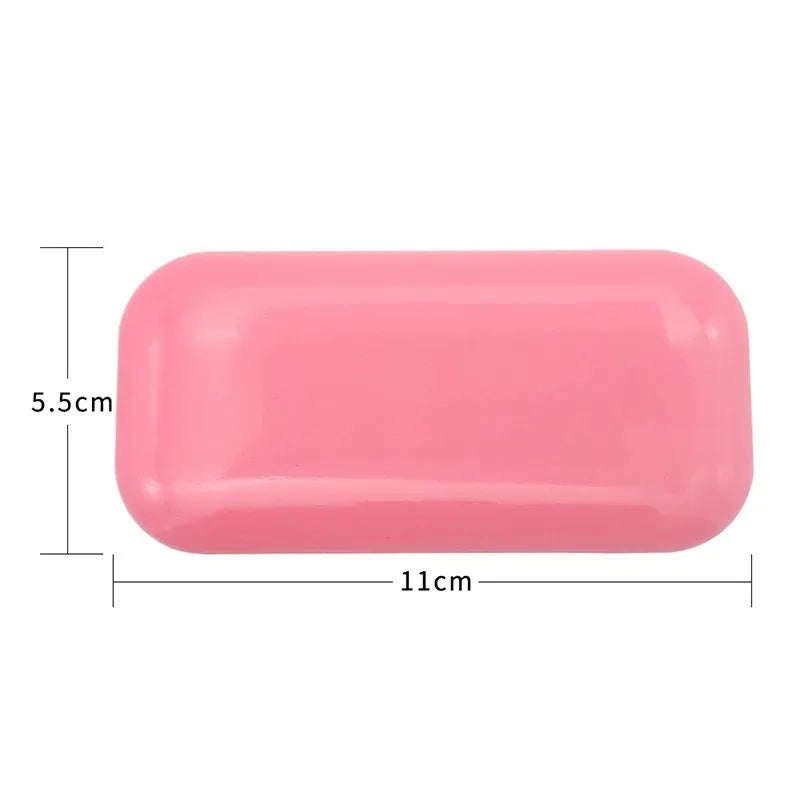 Eyelash Extension Forehead Sticker Pad Silicone Pink Transparent Qme