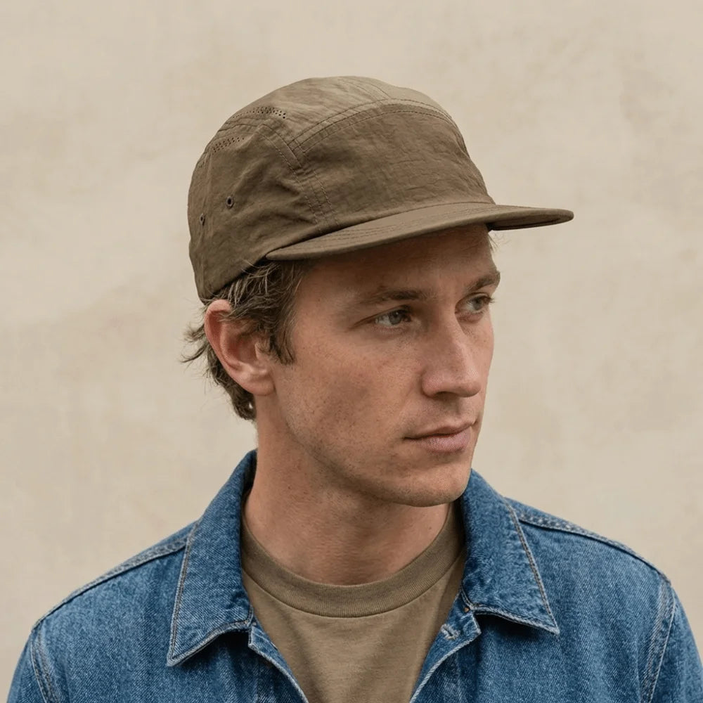 Casual Matching Baseball Cap Quick-drying Flat-brimmed Men's Summer Qme