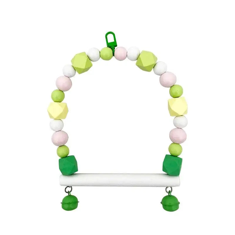 Bridge Bird Supplies Climbing Toys Cage Accessories Colorful Pet Qme A6