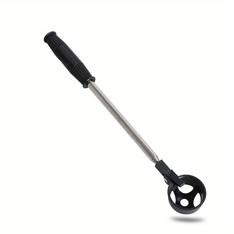 Telescopic Golf Ball Retriever, Stainless Steel Portable Golf Pick Up Tool, Premium Golf Accessory for Men Unique Golf Gift Idea Qme