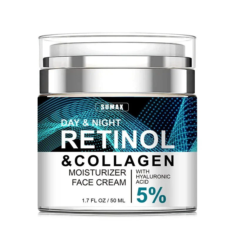 Retinol Face Cream Moisturizing Firming Brightening Skincare Collagen Qme A