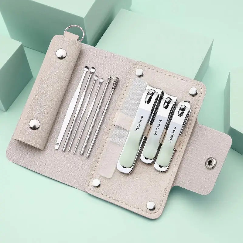 10-Piece Professional Nail Clippers Stainless Steel Manicure Pedicure Qme A3