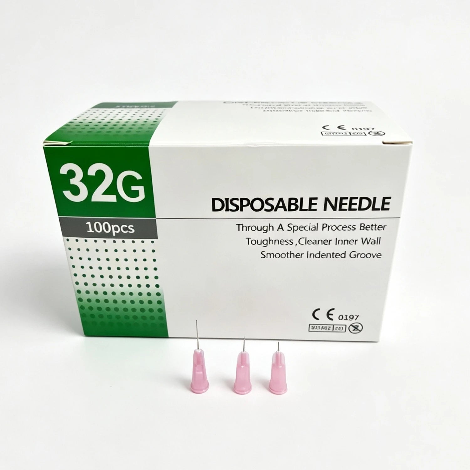 32G Superfine Small Painless needle Cartridge 4mm 6mm 13mm ultrafine Teeth Eyelid Tool Needles Tool Parts 20/50/100pcs Qme