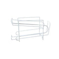 Iron Double-layer Cola Storage Rack Kitchen Soda Can Rolling Shelf Qme A