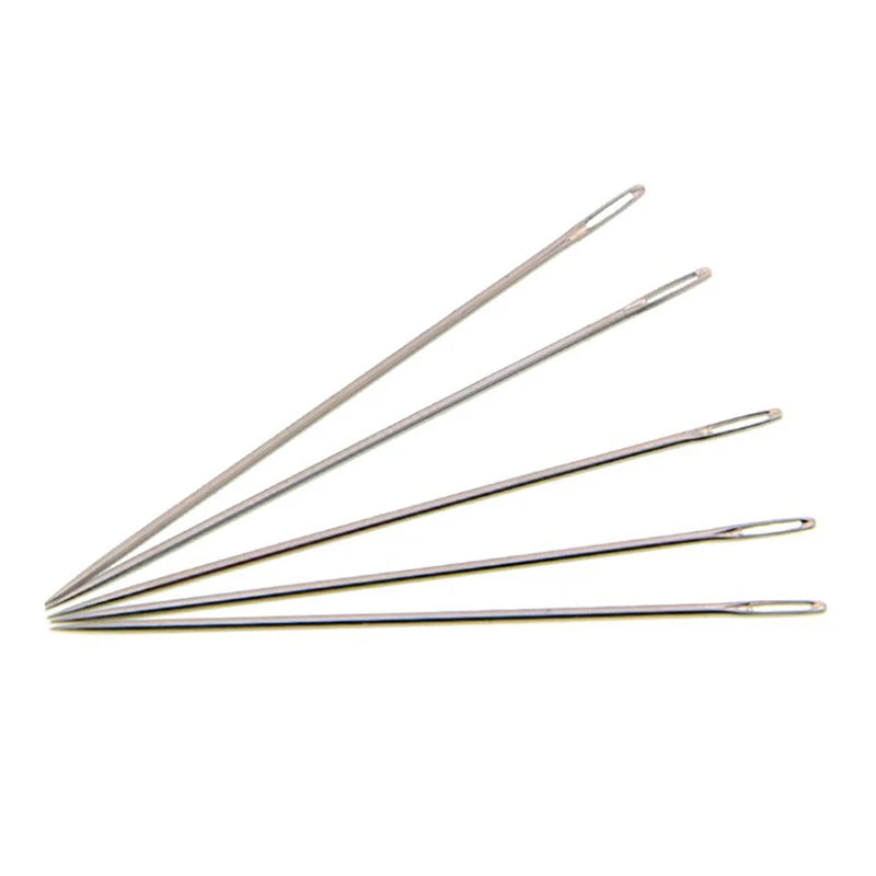 Hardness Stainless Steel Sewing Needle Cross Clothes Needles Qme