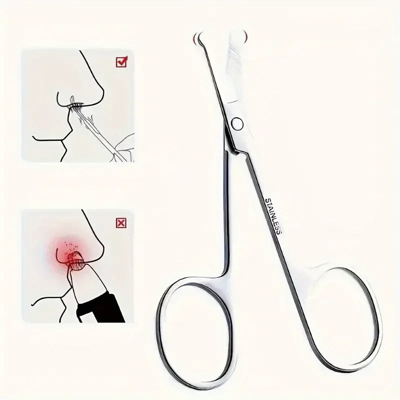 Eyebrow Scissors Beauty Eyelashes Hair Trimmer Beard Eyebrows Makeup Qme