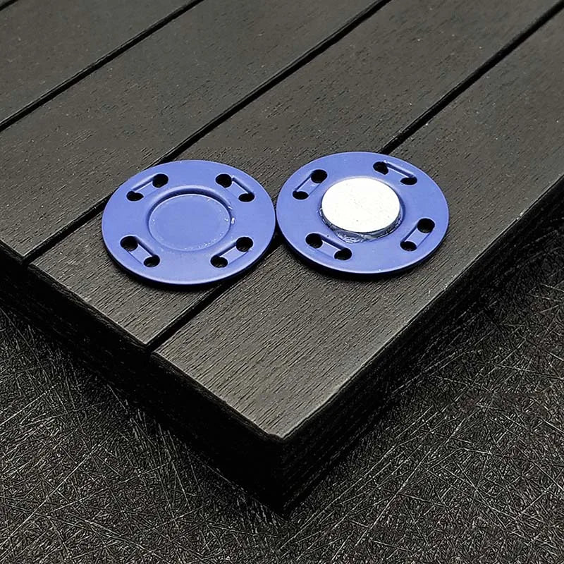 5Pairs 20Colors Metal Magnet Buckle Sewing Accessories Press Button For Jacket Bags Invisible Buckle DIY Cardigan Handwork Decor Qme 6 20mm